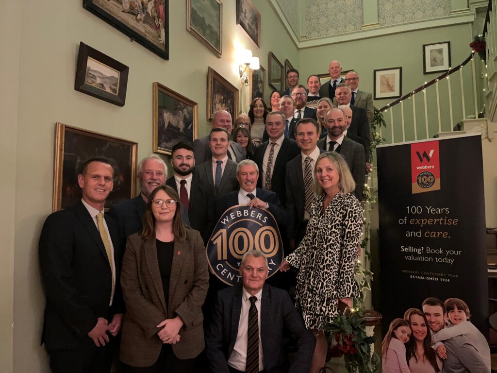 Webbers Estate Agents celebrates it 100th anniversary in 2024, a century of dedication, innovation, and commitment to excellence.  